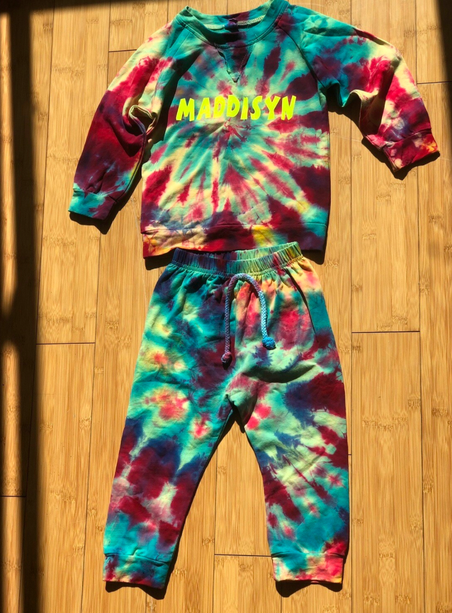 Kiddie Swirl Jogger Set