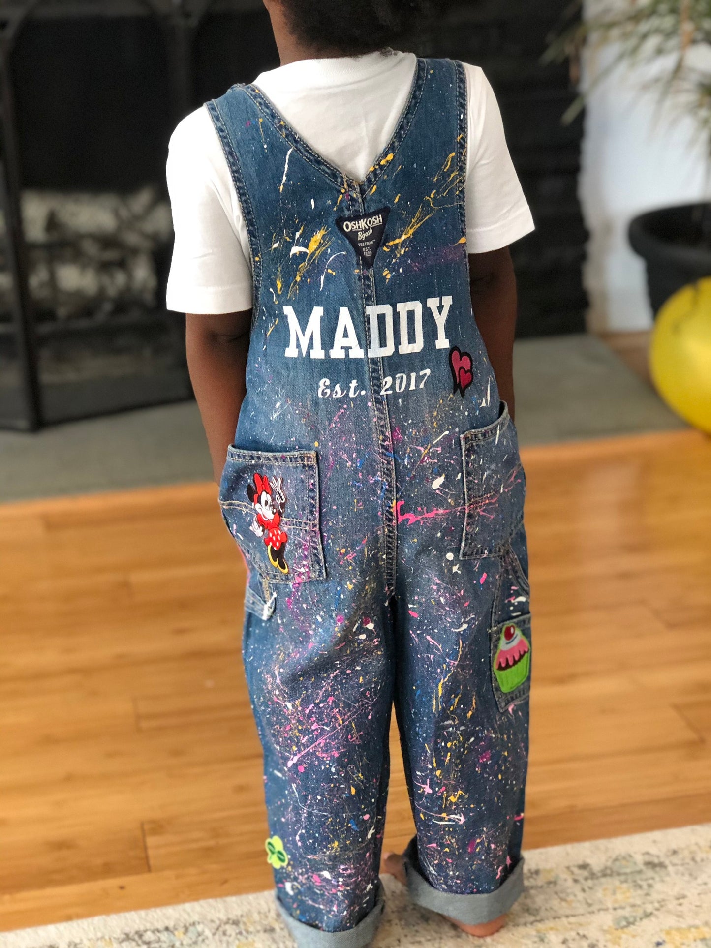 Painted Overalls