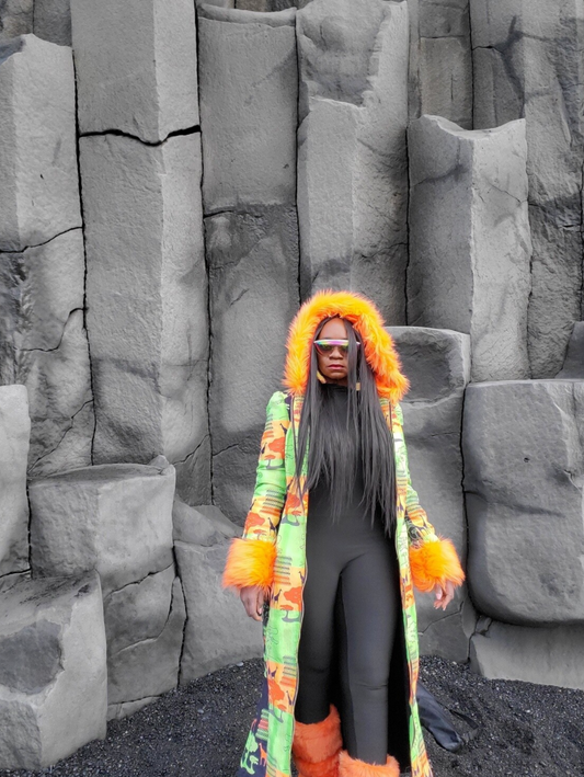 Safari Oversize Hooded Coat